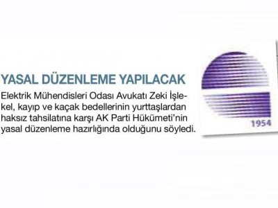 YASAL DÜZENLEME YAPILACAK - 14.01.2015 -HABERTÜRK EGELİ