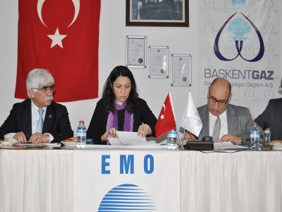 DOĞALGAZIN GÜVENLİ KULLANIMI İÇİN EMO VE BAŞKENTGAZ ARASINDA PROTOKOL İMZALANDI