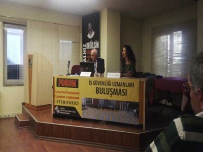 İŞ GÜVENLİĞİ UZMANLARI BULUŞTU