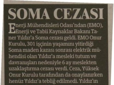 SOMA CEZASI (BURSA OLAYI, 3.3.2015)