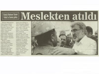 MESLEKTEN ATILDI (DİYALOG, 3.3.2015)