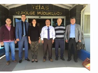 TEİAŞ 12.İLETİM TESİS VE İŞLETME GRUP MÜDÜRLÜĞÜ ZİYARETİ