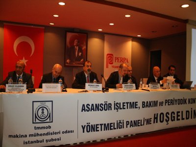 ASANSÖR PANELİNE KATILDIK