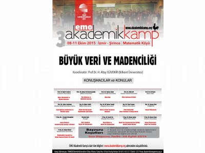 EMODAN VERİ MADENCİLİĞİ KAMPI