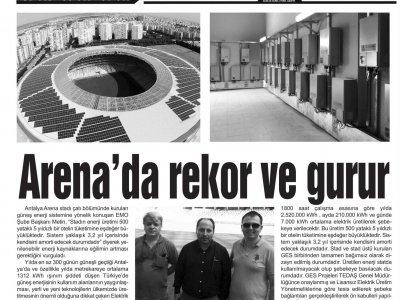ARENADA REKOR VE GURUR (HİLAL- 25.10.2015)