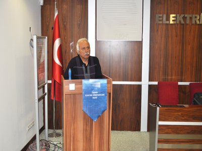 ELEKTRİK MÜHENDİSLİĞİNİN DOĞUM SANCILARI SEMİNERİ DÜZENLENDİ