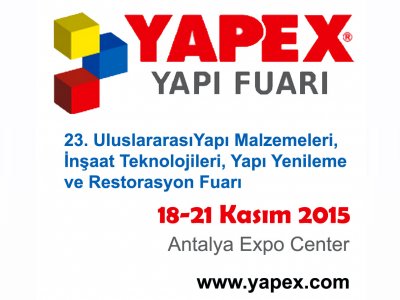YAPEX YAPI FUARINDA BULUŞALIM!