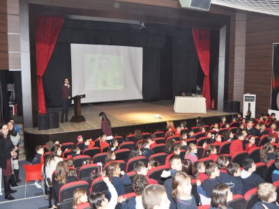 ENERJİ HAFTASI ETKİNLİKLERİ KAPSAMINDA YÜKSELEN KOLEJİNDE  SUNUM YAPILDI