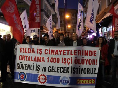 İŞ CİNAYETLERİNE KARŞI MÜCADELE GÜNÜ