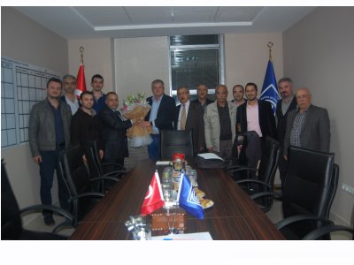 YÖNETİMDEN MAKİNA MÜHENDİSLERİ ODASINA ZİYARET