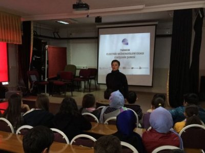SAMİ SİPAHİ ORTAOKULU`NDA ENERJİ VERİMLİLİĞİ SEMİNERİ DÜZENLENDİ