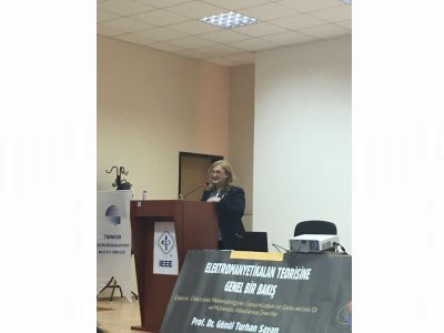 MALATYA`DA `ELEKTROMAĞNETİK ALAN TEORİSİNE GENEL BİR BAKIŞ` KONULU PANEL DÜZENLENDİ..