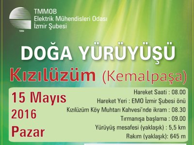 DOĞA YÜRÜYÜŞÜ: KIZILÜZÜM-KEMALPAŞA