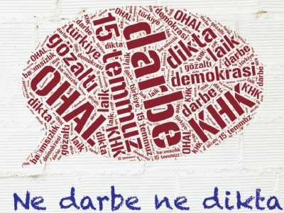 ŞUBE BÜLTENİ`NİN AĞUSTOS 2016 SAYISI: NE DARBE NE DİKTA