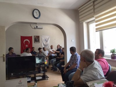 EMO AFYONKARAHİSAR İL TEMSİLCİLİĞİNDE MESLEKİ DENETİM UYGULAMALARI TARTIŞILDI