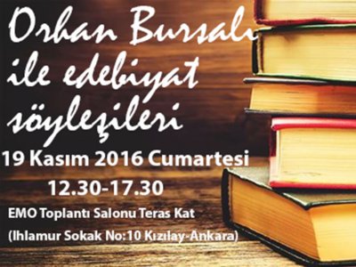 ORHAN BURSALI İLE BİLİM VE AYDINLANMA SÖYLEŞİSİ DÜZENLENECEK
