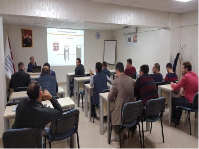 YANGIN ALGILAMA VE UYARMA SİSTEMLERİ EĞİTİMİ DÜZENLENDİ