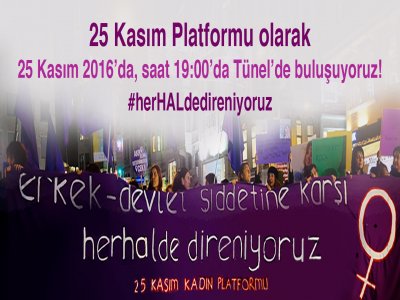 25 KASIM KADINA YÖNELİK ŞİDDETLE MÜCADELE GÜNÜ ETKİNLİKLERİ