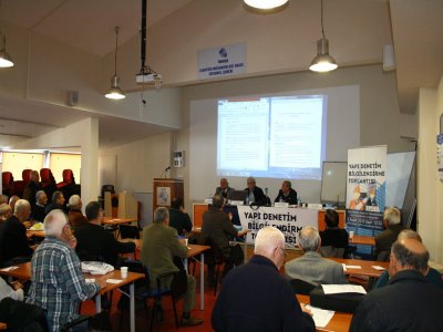 YAPI DENETİM BİLGİLENDİRME TOPLANTISI PERPA`DA DÜZENLENDİ