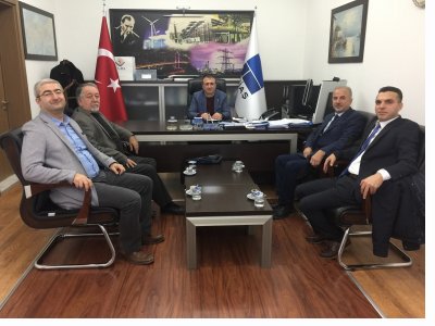 SEDAŞ, TEİAŞ VE TELEKOM MÜDÜRLÜKLERİ ZİYARET EDİLDİ