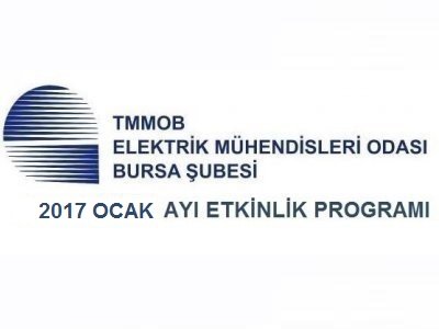 2017 OCAK AYI ETKİNLİK PROGRAMI