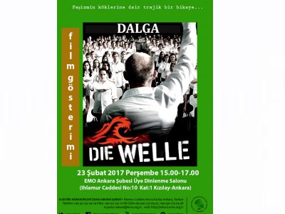 PERŞEMBE SİNEMALARINDA DALGA FİLMİNİ İZLİYORUZ