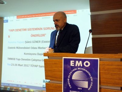 YAPI DENETİM SİSTEMİNİN SORUNLARI VE ÇÖZÜM ÖNERİLERİ SUNUMU YAPILDI