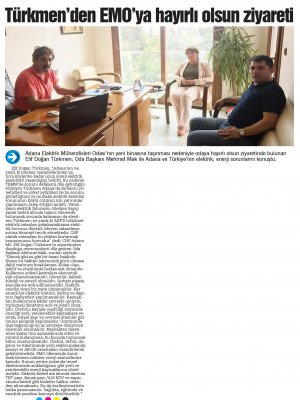 CHP ADANA MİLLETVEKİLİ ELİF DOĞAN TÜRKMEN VE CHP ADANA İL BASINDAN SORUMLU BAŞKAN YARDIMCISI HACI KARAASLAN 21.08.2017 TARİHİNDE ŞUBEMİZİ ZİYARET ETMİŞTİR. BU ZİYARETLE İLGİLİ BASINDA ÇIKAN HABERLER GÖRSELLERDEDİR.