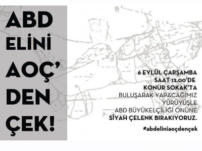 ATATÜRK ORMAN ÇİFTLİĞİNDEKİ YAĞMAYI PROTESTO İÇİN ABD ELÇİLİĞİNE ÇELENK BIRAKILACAK
