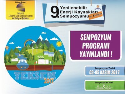 YEKSEM 2017 PROGRAMI YAYINLANDI!