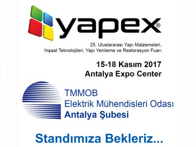 2017 YAPEX FUARINDA BULUŞALIM!
