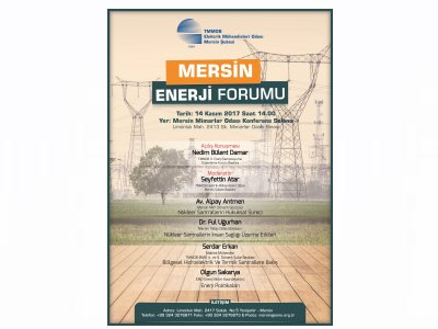 14 KASIM 2017 MERSİN ENERJİ FORUMU