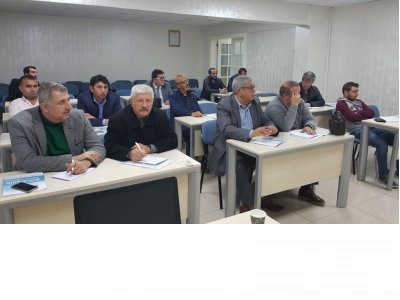 ŞUBEMİZDE BİLİRKİŞİLİK TEMEL EĞİTİMİ DÜZENLENDİ