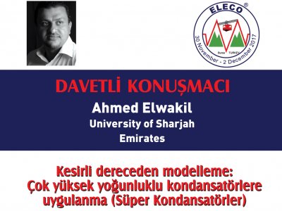 ELECO 2017 DAVETLİ KONUŞMACI