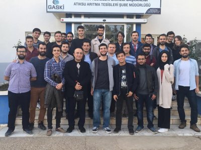 GASKİ ATIKSU ARITMA TESİSİNE TEKNİK GEZİ DÜZENLENDİ