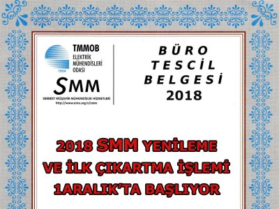 2018 SMM BAŞVURULARI 1 ARALIK`TA BAŞLADI!