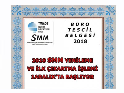 2018 SMM BAŞVURULARI 1 ARALIK`TA BAŞLADI!