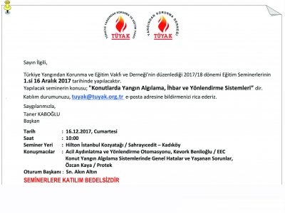 KONUTLARDA YANGIN ALGILAMA, İHBAR VE YÖNLENDİRME SİSTEMLERİ