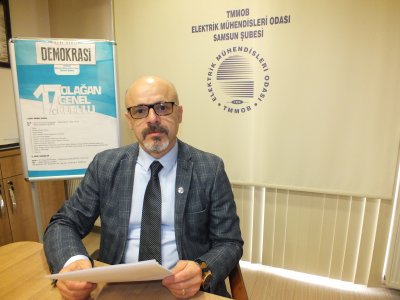 EMO SAMSUN ŞUBE GENEL KURULU YAPILIYOR