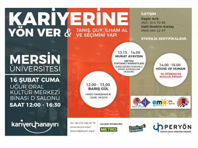EMO GENÇ ÜYELERİMİZ İÇİN  KARİYER PANAYIRI  DÜZENLİYORUZ