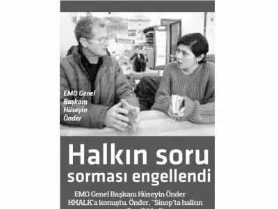 HALKIN SORU SORMASI ENGELLENDİ (HEDEF HALK)