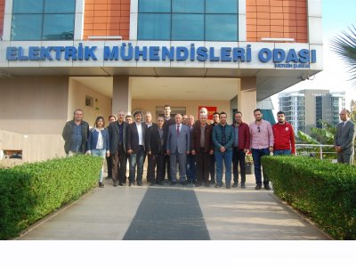 MERSİN BÜYÜKŞEHİR BELEDİYE BAŞKANI BURHANETTİN KOCAMAZ ŞUBEMİZİ ZİYARET ETTİ.