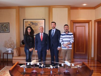 ANADOLU ÜNİVERSİTESİ REKTÖRÜ ZİYARET EDİLDİ