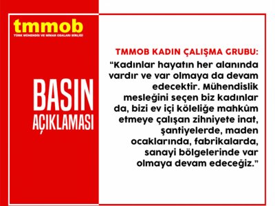 TMMOB KADIN ÇALIŞMA GRUBUNDAN ANADOLU ÜNİVERSİTESİ AÇIK ÖĞRETİM FAKÜLTESİ DEKANLIĞINA AÇIK MEKTUP
