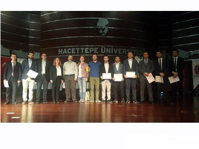 HACETTEPE ÜNİVERSİTESİ MÜHENDİSLİK FAKÜLTESİ ÖĞRENCİ PROJE SERGİSİNDE DERECEYE GİREN ÖĞRENCİLERE ÖDÜL VERİLDİ
