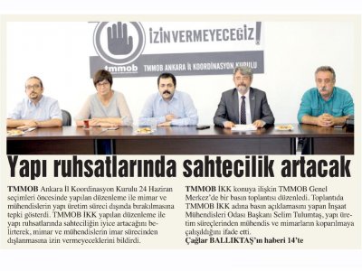 YAPI RUHSATLARINDA SAHTECİLİK ARTACAK (ANAYURT, 21.06.2018)