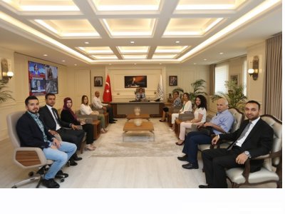 GAZİANTEP BÜYÜKŞEHİR BELEDİYE BAŞKANI ZİYARET EDİLDİ.