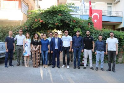 İMO GAZİANTEP ŞUBESİ ŞUBEMİZİ ZİYARET ETTİ