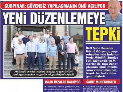 ADA POSTASI:YENİ DÜZENLEMEYE TEPKİ