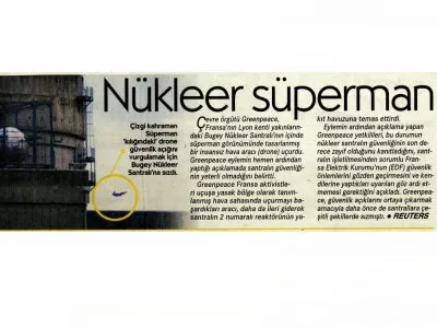 NÜKLEER SÜPERMAN (CUMHURİYET)